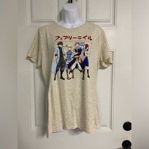 1- Oatmeal FAIRY TAIL Manga T-Shirt